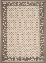 Safavieh Courtyard CY7427079A5 Beige and Dark Beig