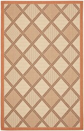 Safavieh Courtyard CY7570-11A7 Cream and Terracotta