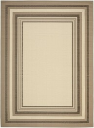 Safavieh Courtyard CY789679A7 Beige and Dark Beig