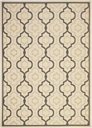 Safavieh Courtyard CY7938256A21 Beige and Black