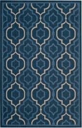 Safavieh Courtyard CY793825821 Navy and Beige