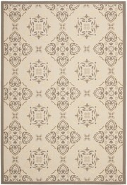 Safavieh Courtyard CY7978-79A21 Beige and Dark Beig