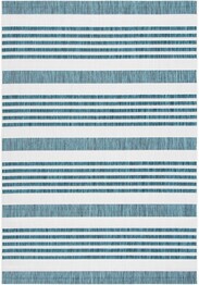Safavieh Courtyard CY806253512 Ivory and Teal