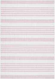 Safavieh Courtyard CY806256212 Ivory and Soft Pink