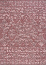 Safavieh Courtyard CY807936521 Red and Beige