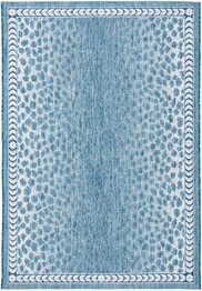 Safavieh Courtyard CY810053412 Blue and Ivory
