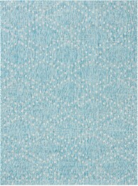 Safavieh Courtyard CY839437121 Aqua and Grey