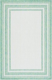 Safavieh Courtyard CY847555712 Ivory and Green