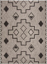 Safavieh Courtyard CY853337612 Grey and Black