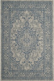 Safavieh Courtyard CY867936812 Grey and Navy