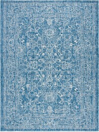 Safavieh Courtyard CY868036821 Navy and Ivory