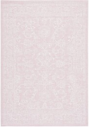 Safavieh Courtyard CY868056221 Soft Pink and Ivory