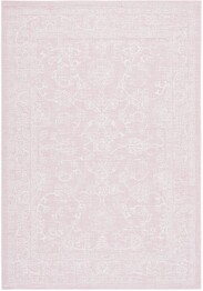 Safavieh Courtyard CY868056221 Soft Pink and Ivory