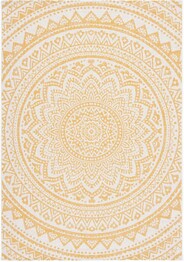 Safavieh Courtyard CY873456012 Ivory and Gold