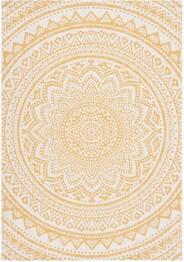 Safavieh Courtyard CY873456012 Ivory and Gold