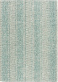 Safavieh Courtyard CY873637112 Light Grey and Aqua