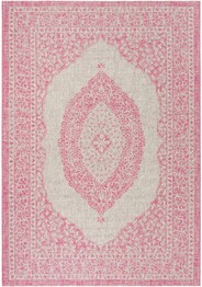 Safavieh Courtyard CY875139712 Light Grey and Fuchsia