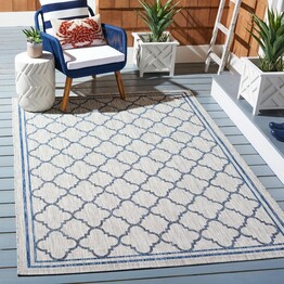 Safavieh Courtyard CY891836812 Grey and Navy