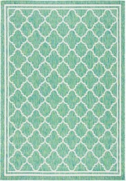 Safavieh Courtyard CY891855721 Green and Ivory