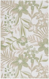 Safavieh Courtyard CY943352745 Ivory and Green