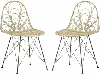 MADELINE RATTAN DINING CHAIR