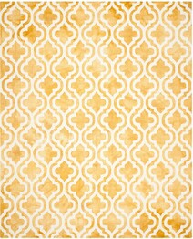 Safavieh Dip Dye DDY537H Gold and Ivory