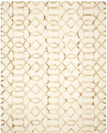 Safavieh Dip Dye DDY712E Ivory and Camel