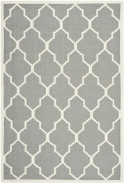 Safavieh Dhurries DHU632B Grey and Ivory