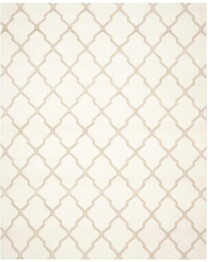 Safavieh Dhurries DHU645C Ivory and Camel