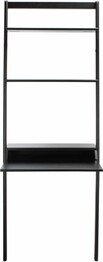 PAMELLA 2 SHELF LEANING DESK