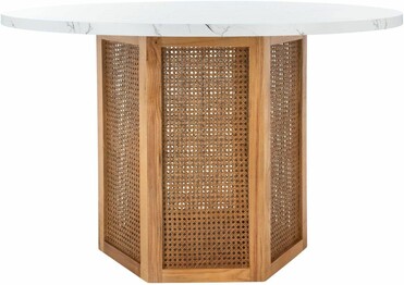 DANEZ CANE DINING TABLE