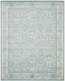 Safavieh Evoke EVK242C Ivory and Light Blue