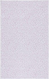 Safavieh Faux Hide FAH505B Ivory and Pink