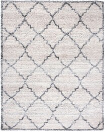 Safavieh Fontana Shag FNT854F Ivory and Grey