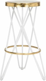 LORNA GOLD LEAF BARSTOOL