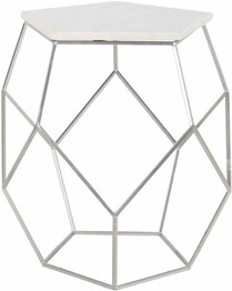 ABELLA PENTAGON ACCENT TABLE