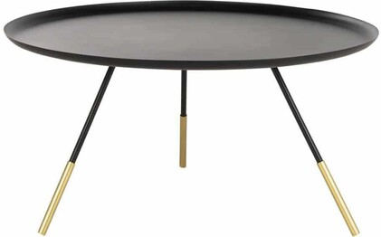 ORSON COFFEE TABLE W/ GOLD CAP