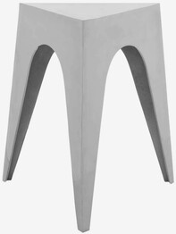 INDIUM TRIANGLE SIDE TABLE