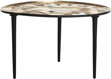 HERA OVAL SIDE TABLE
