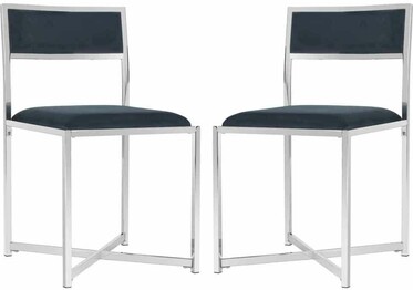 MENKEN CHROME SIDE CHAIR