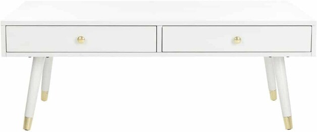 LEVINSON GOLD CAP COFFEE TABLE
