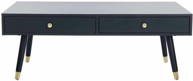 LEVINSON GOLD CAP COFFEE TABLE