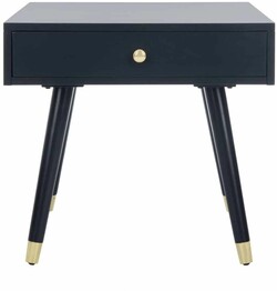 LEVINSON GOLD CAP END TABLE