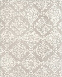Safavieh Glamour GLM568A Silver and Ivory