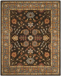 Safavieh Heritage HG405A Charcoal and Blue