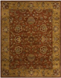 Safavieh Heritage HG820A Red and Natural