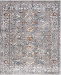 Safavieh Heirloom HRL728F Grey and Blue Rust