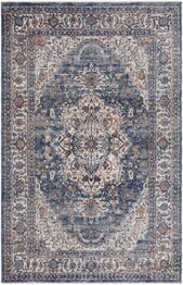 Safavieh Heirloom HRLB705N Navy and Ivory