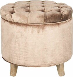 AMIELA TUFFTED OTTOMAN
