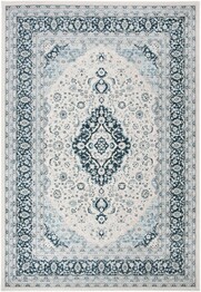Safavieh Isabella ISA919A Cream and Dark Blue
